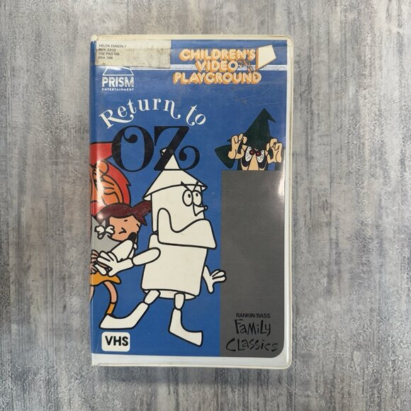 1964 Animated Return To Oz Childrens Video Playground VHS Tape Clamshell - Picture 1 of 11